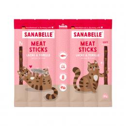 Sanabelle Meat Sticks - 35 g Lachs & Forelle
