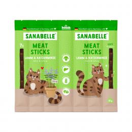 Sanabelle Meat Sticks - 35 g Lamm & Katzenminze