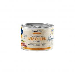 Sanabelle Schlemmertopf mit Gans und Huhn 12x180g