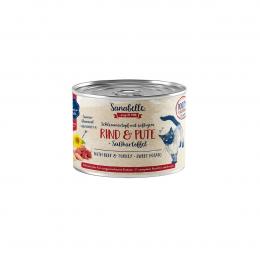 Sanabelle Schlemmertopf mit Rind und Pute 12x180g