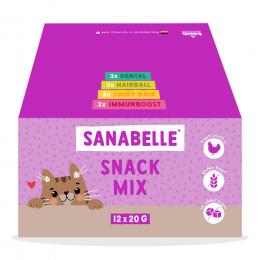 Angebot für Sanabelle Snack Mix mit 4 Sorten für Katzen - 12 x 20 g - Kategorie Katzenfutter & Zubehör / Katzensnacks / Sanabelle / -.  Lieferzeit: 1-2 Tage -  jetzt kaufen.