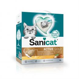 Angebot für Sanicat Active Gold - 6 l - Kategorie Katze / Katzenstreu & Katzensand / Sanicat / Sanicat Premium Klumpstreu.  Lieferzeit: 1-2 Tage -  jetzt kaufen.