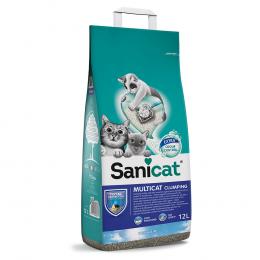Sanicat Clumping Multicat - 12 L
