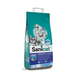 Sanicat Clumping Multicat - 12 L