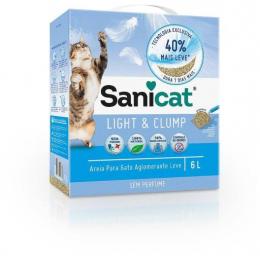 Sanicat Katzenstreu Light & Clump 6 L