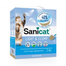 Sanicat Light & Clump -Sparpaket 2 x 6 l