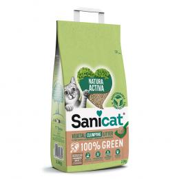 Sanicat Natura Activa 100% Green - Sparpaket: 2 x 2,5 kg