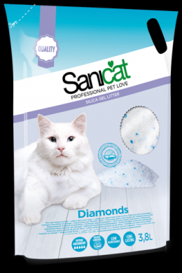 Sanicat Quarzsand Diamonds Duftstofffrei 3,8 L