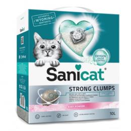 Sanicat Strong Clumps Klumpende Katzenstreu  - 10 l