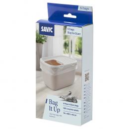 Savic Bag it Up Litter Tray Bags - Sparpaket: Hop In Giant (3 x 6 Stück)