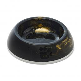 SAVIC Delice Mamor Futternapf 0,2l schwarz gold