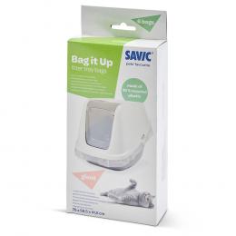 Savic Katzentoilette Aseo Giant - Zubehör: Bag it Up Litter Tray Bags, Giant, 6 Stück