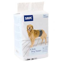 Savic Windeln für Rüden - Größe L: 53-76 cm, 24 Stück