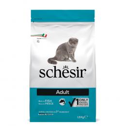 Schesir Adult Monoprotein mit Fisch - Sparpaket: 3 x 1,5 kg