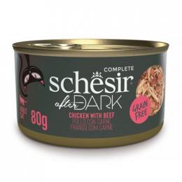 Schesir After Dark Nassfutter Hühnerfilets Mit Rindfleisch In Brühe