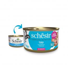 Schesir Cat Complete Thunfisch in Brühe 85g 12x85 g
