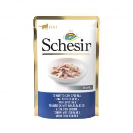 Schesir Cat Thunfisch & Wolfsbarsch 20x85g