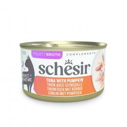 Schesir Complements in Brühe 12 x 70 g - Thunfisch mit Kürbis