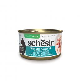 Schesir Complements in Gelee 12 x 70 g - Thunfisch mit Gelbschwanzmakrele