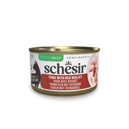 Schesir Complements in Gelee 12 x 70 g - Thunfisch mit Rotbarbe