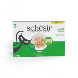 Schesir Complements in Gelee 6 x 70 g - Huhn