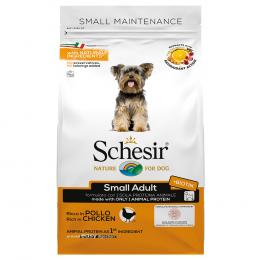 Schesir Dog Small Adult mit Huhn - 2 kg