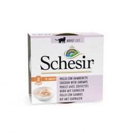 Angebot für Schesir in natürlicher Sauce 6 x 70 g - Huhn mit Garnelen - Kategorie Katze / Katzenfutter nass / Schesir / Schesir in natürlicher Sauce.  Lieferzeit: 1-2 Tage -  jetzt kaufen.