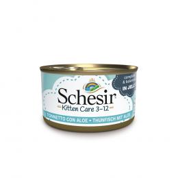 Angebot für Schesir Kitten in Gelee Thunfisch mit Aloe 6 x 85 g - Kategorie Katze / Katzenfutter nass / Schesir / Schesir in Gelee.  Lieferzeit: 1-2 Tage -  jetzt kaufen.