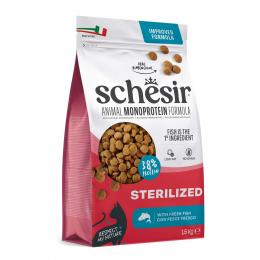 Angebot für Schesir Sterilized mit Fisch - Sparpaket: 3 x 1,5 kg - Kategorie Katzenfutter & Zubehör / Katzenfutter trocken / Schesir / -.  Lieferzeit: 1-2 Tage -  jetzt kaufen.