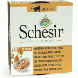 Schesir Thunfisch-Wels-Salat Mit Surimi, Papaya Und Erbsen 85 Gr