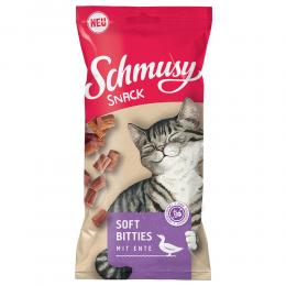 Schmusy Snack Soft Bitties - Ente (16 x 60 g)