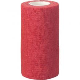 Selbsthaftende Bandagen EquiLastic - rot, Breite: 10cm