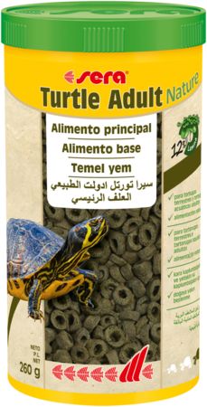 Sera Erwachsene Schildkröte Natur 260 Gr