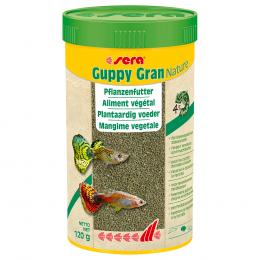 sera Guppy Gran Nature Pflanzenfutter - 120 g
