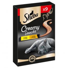 Sheba Creamy Snacks - Huhn und Käse (63 x 12 g)
