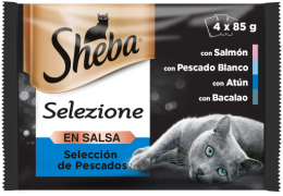 Sheba Les Créations Nassfutter Für Katzen Multipack Fischgeschmack