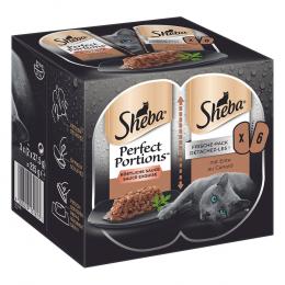 Sheba Perfect Portions 48 x 37,5 g - Sauce mit Ente