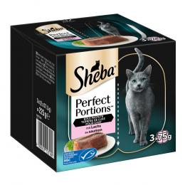 Sheba Perfect Portions 6 x 37,5 g - Pastete mit Lachs
