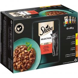 Sheba Selection in Sauce Herzhafte Komposition Multipack 96x85g