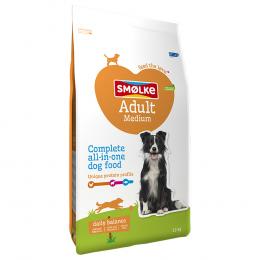 Smølke Hund Adult Medium - Sparpaket: 2 x 12 kg