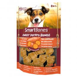 SmartBones Hundeknochen Süßkartoffel für kleine Hunde - Sparpaket: 3 x 8 Stück