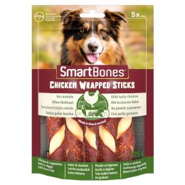 SmartBones Wrapped Sticks Huhn - Sparpaket: 2 x 5 Stück