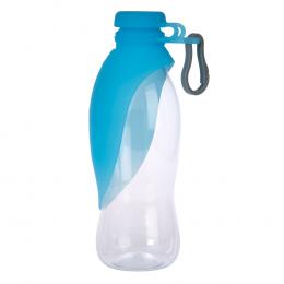 Smartpet Trinkflasche für unterwegs - 500 ml , blau
