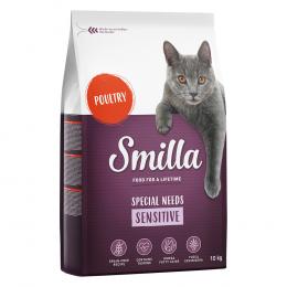 Smilla Adult getreidefreie Rezeptur Sensitive Geflügel - Sparpaket: 2 x 10 kg