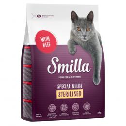 Smilla Adult Sterilised mit Rind - 4 kg