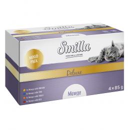 Smilla Deluxe Mousse 24 x 85 g - mit Pute und Basilikum