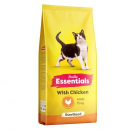 Smilla Essentials Adult Sterilised mit Huhn - 2 x 15 kg