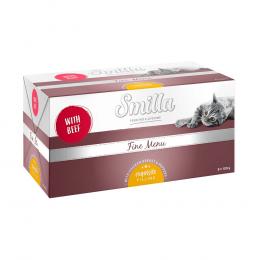 Smilla Fine Menu mit Genießerkern 24 x 100 g - DO NOT ACTIVATE - Mixpaket (4 Sorten)