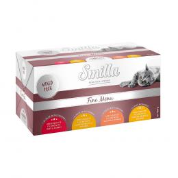 Smilla Fine Menu mit Genießerkern 24 x 100 g - Mixpaket (4 Sorten)