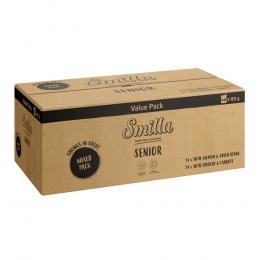 Smilla Frischebeutel Senior Häppchen in Sauce mit Gemüse - JUMBOPACK Mixpaket (96 x 85g)